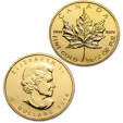 2014 1/10 oz Canadian Gold Maple Leaf Coin .9999 pure