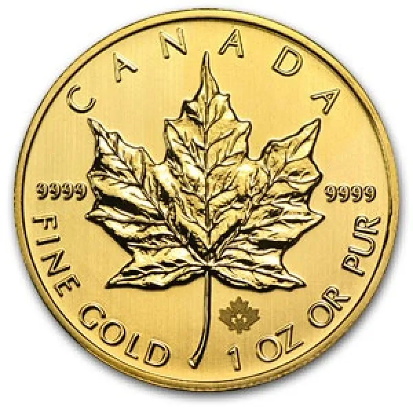 2013 1oz Canadian Gold Maple Leaf Coin .9999 fine CANADIAN_GOLD_MAPLE_COIN_1OZ_2013