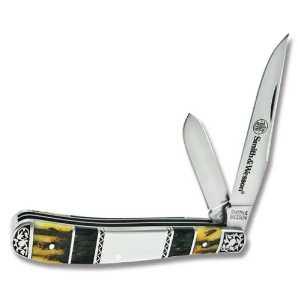 Smith and Wesson Serpentine Trapper & Steel Knives CH294
