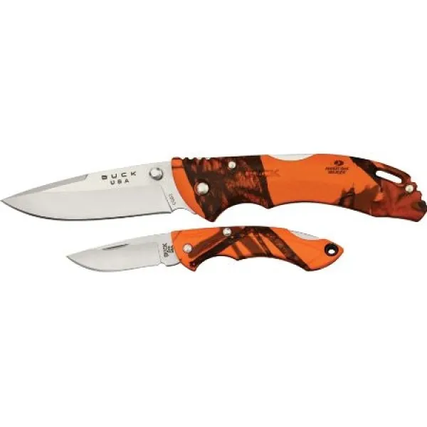 Buck Bantam Combo Orange Camo knives CM016-C