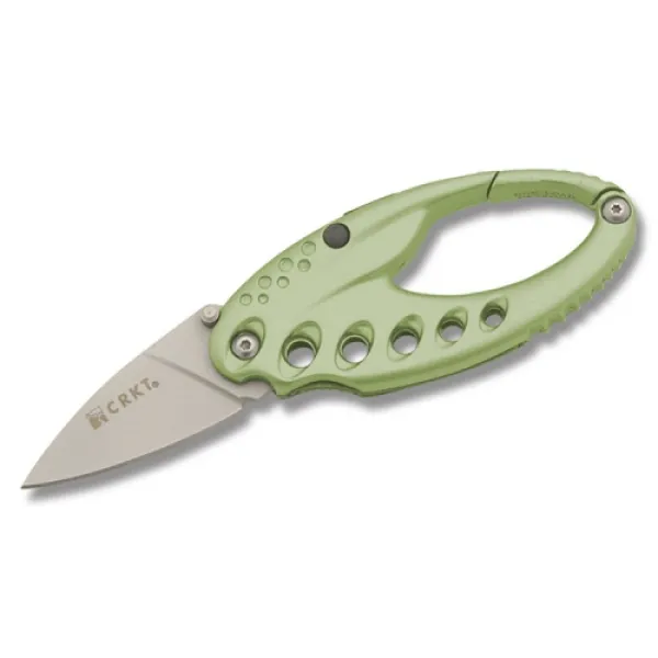 Columbia River CRKT Lumabiner Leaf Green. Knives CR9080GC