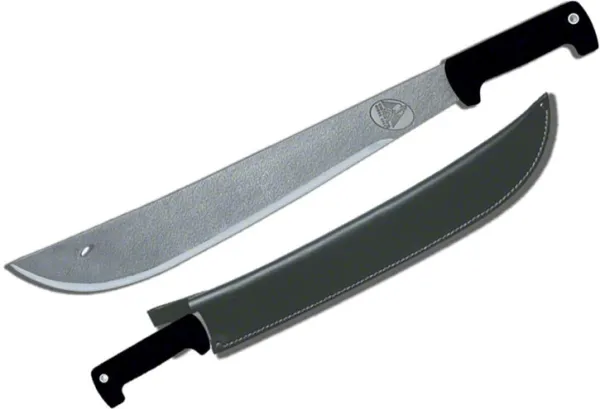 Condor Tool and Knife Condor Etched Damascus Machete CTK2000E