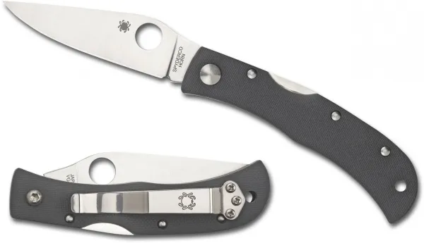 Spyderco Baby Horn CX08GGYP Sprint Run G-10 Gray