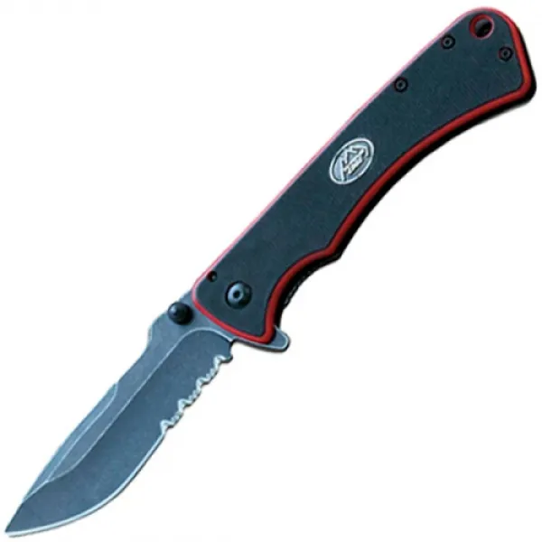 Outdoor Edge 3.5 Divide Folder-50% Serratd knives DV-10S