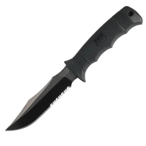 SOG Seal Pup Eilite Blk 1-2 Ser knives E37TN-CP