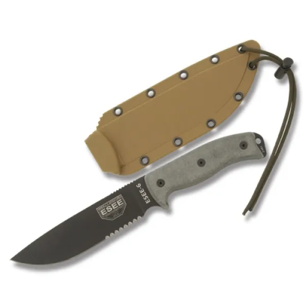  Ser Ed Clip Point Brn Sh Para ES-6S-CP
