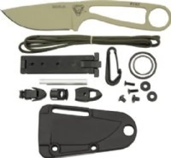  Tan Knife With Survival Kit ES-IZULA-DT-KIT
