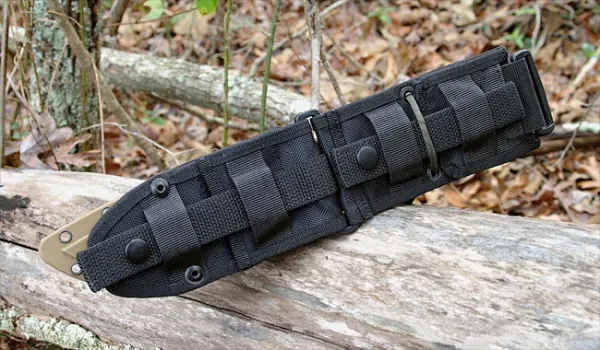 Es 6 Molle Back Black Sheath ESMB52