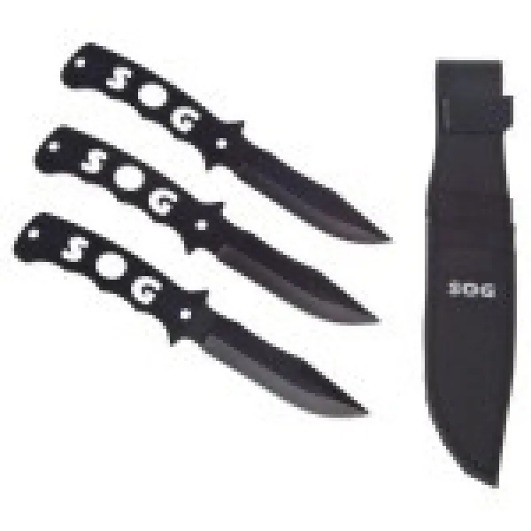 SOG Throwing Knives 3 Pack knives F04TN-CP