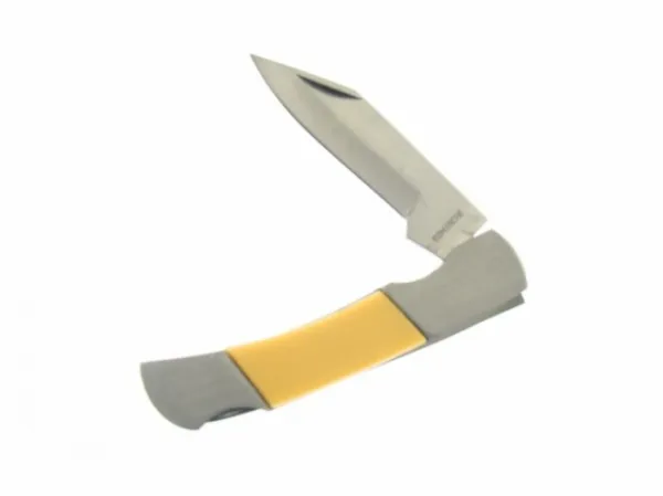 Frost Cat Cub Lockback Yellow Knives F15057Y