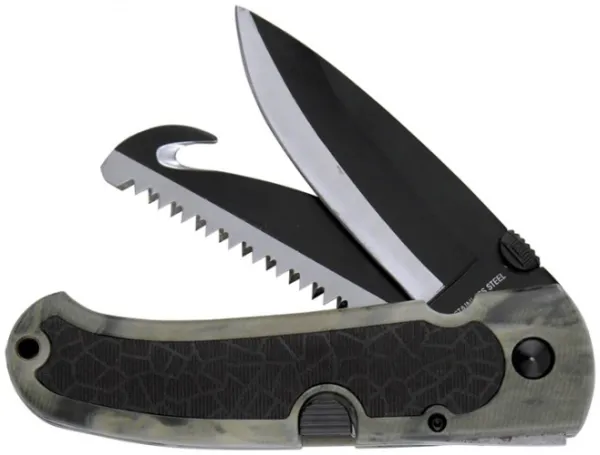 Frost Grizzly Skinner II Camo Knives F16181CA