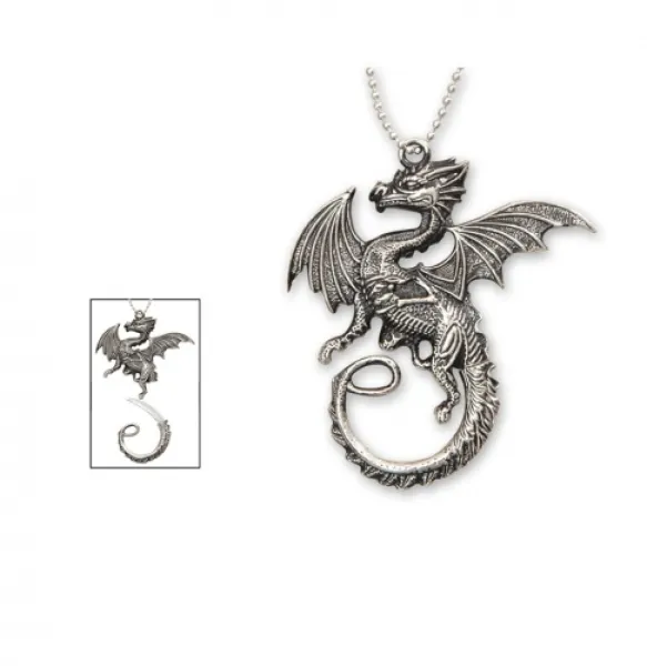 Frost Frost Flying Dragon Necklace. Knives F18158