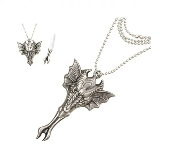 Frost Frost Dragon Spike Necklace. Knives F18159