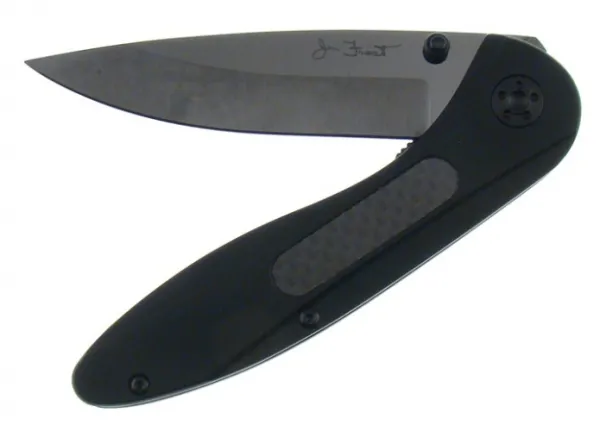 Frost Black Ceramic Linerlock Knives F18299CF