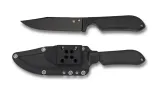 Spyderco STREET BOWIE-BLK HNDL/BLK BLD - FB04PBB