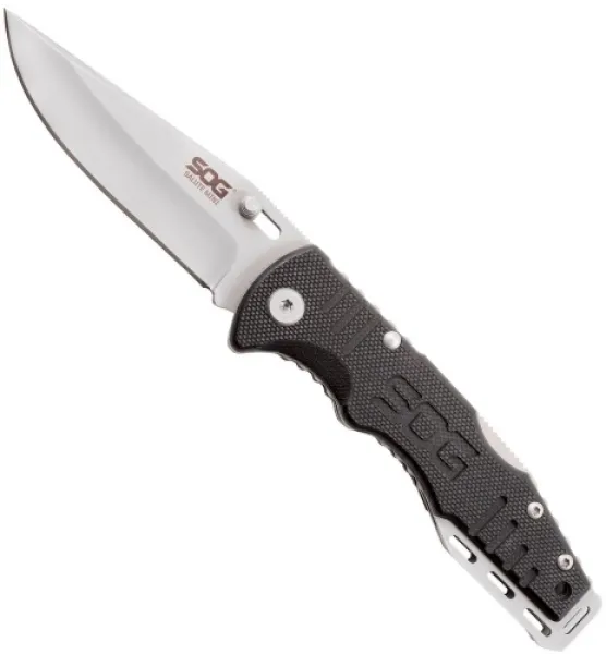 SOG Salute Mini-bead Blast G10 knives FF1001-CP