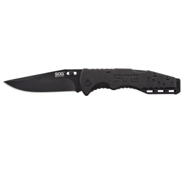SOG Salute Mini Black Oxide G10 knives FF1101-CP