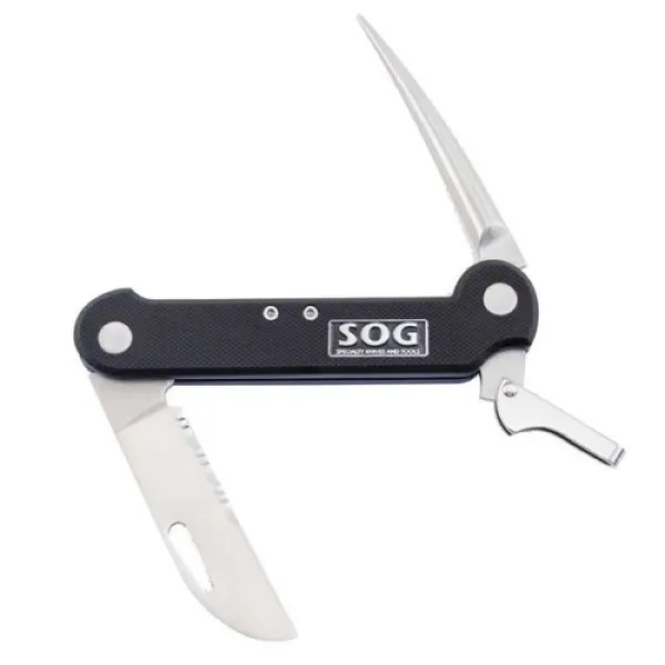SOG NAUTICAL CLAM PACK FF23-CP KNIFE