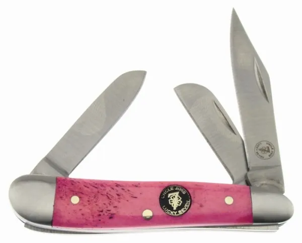 Frost Frost Swayback 3-Blade Pink. Knives FL7195PKSB3