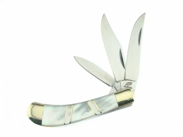 Frost Ocoee River Saddlehorn MOP Knives FOC528MOP3
