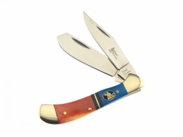 Frost Steel Warrior Small Saddlehorn Knives FSW111RBSB