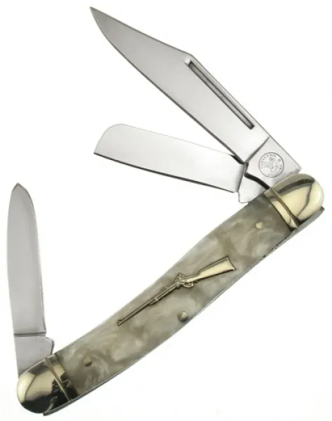 Frost Whitetail Stockman Cracked Ice Knives FWT066CI