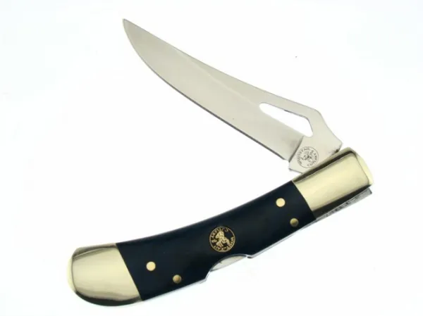 Frost Whitetail Gator Lockback Blue Knives FWT600BLPW