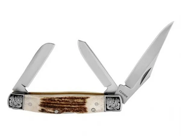 Gerber Gerber Stockman Stag 3 Blade knives - multitools G0216