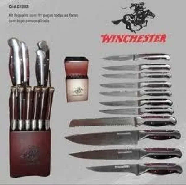 Winchester Winchester 11 Pc Kitchen Set knives - multitools G1382NRA