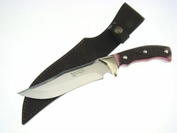 HandR Bowie Red Stag Knives HR0007RDS