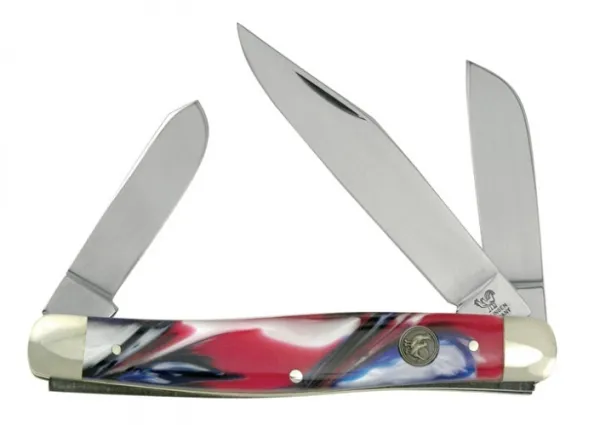 HandR H&R Stockman Star Spangle Bann Knives HR413STAR