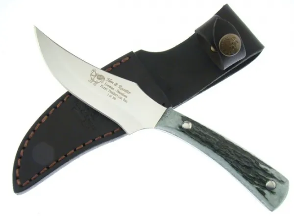 HandR Stag Bowie Green Knives HR5030GDS