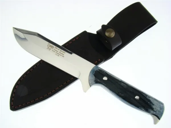 HandR Stag Bowie Blue Knives HR5035BLS