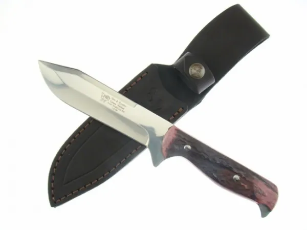 HandR Stag Bowie Red Knives HR5035RDS