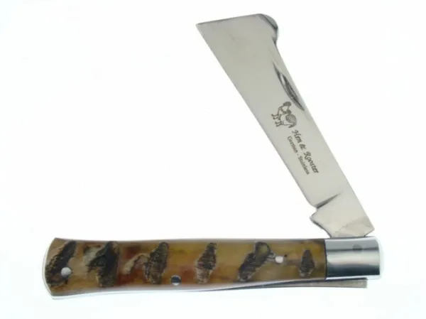 HandR H&R Folder Stag. Knives HR5044