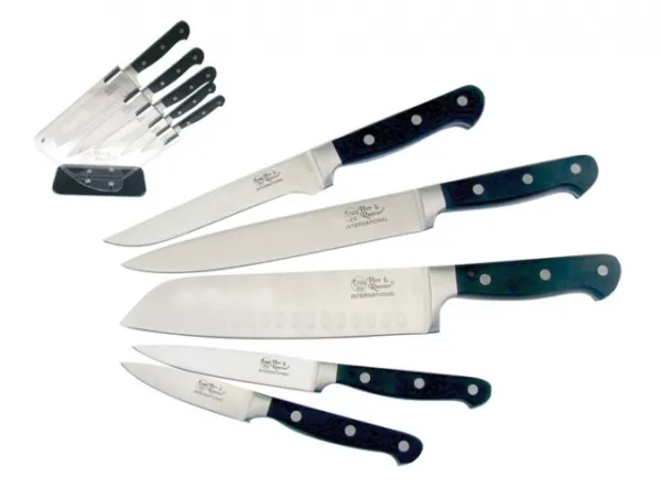 Hen & Rooster Five Piece Kitchen Set knives HRI026