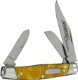 Imperial Schrade BROWN MARBLE MED STOCKMAN - IMP15S