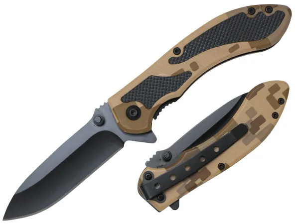  Desert Camo Assisted Opener KAB006T