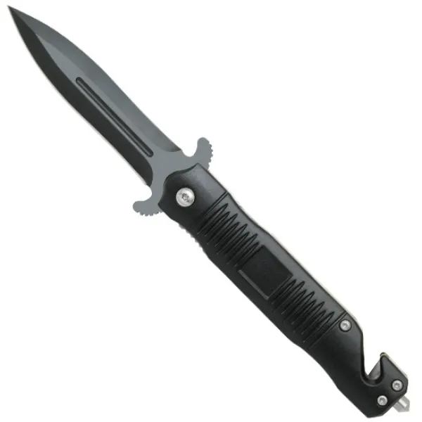  Black Stiletto Assisted Open KAB015B