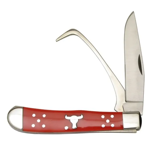  Farriers Knife Red Delrin Hand KCC0067RD