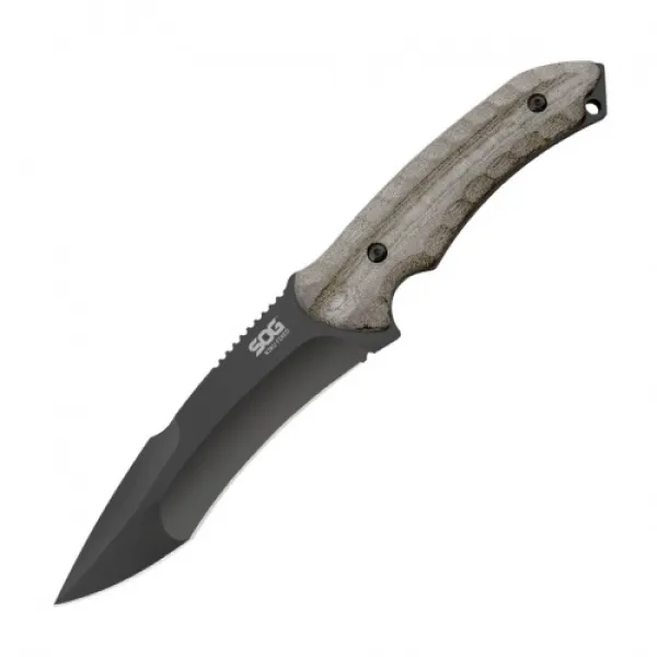 SOG Kiku Small Fixed Black Tini knives KU-2002