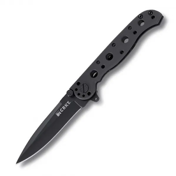 Columbia River M16-01ks Spear Point Black Knives M16-01KS