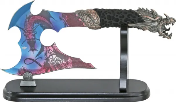 Cheap Dragon Fantasy Axe Knives M3759