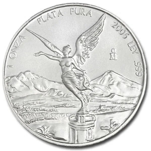 2005 Mexican Silver Libertad 1 oz MEXICAN_2005_SILVER_LIBERTAD_1_OZ