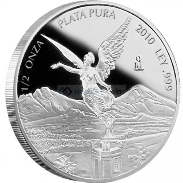 2010 Mexican Silver Libertad Proof 1-2 oz MEXICAN_2010_SILVER_LIBERTAD_PROOF_0-5_OZ