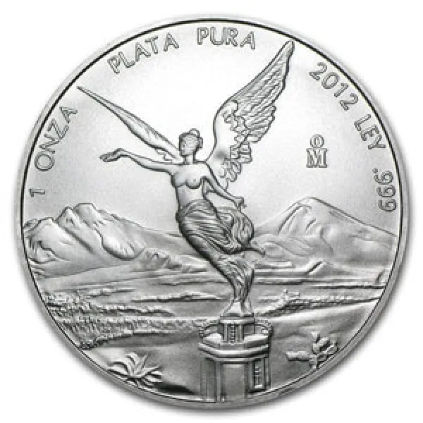2012 1 oz Silver Mexican Libertad Coin MEXICAN_2012_SILVER_LIBERTAD_1_OZ