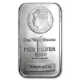 Morgan Silver Dollar Design 1 oz Bar