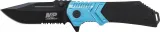 Smith and Wesson M&P FLDR-BLUE/BLACK HANDLE - MP12BLS