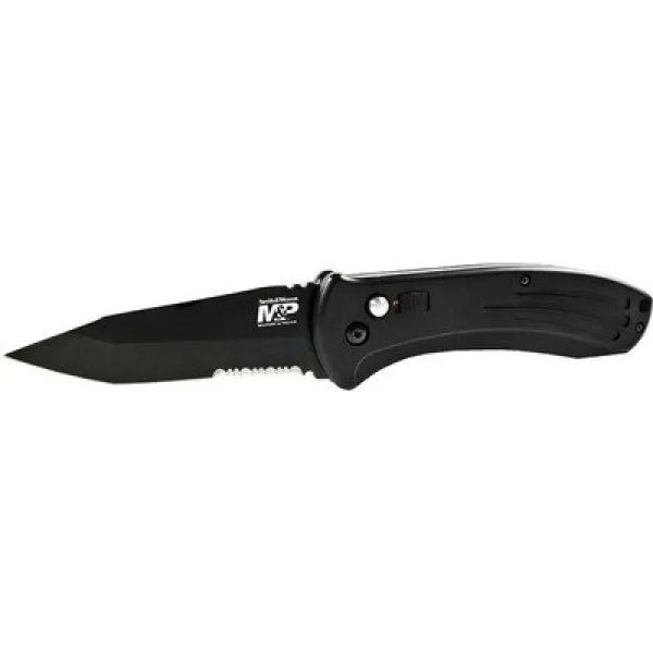 Smith and Wesson Automatic Blk Tanto 40% S Knives MP1600BTS
