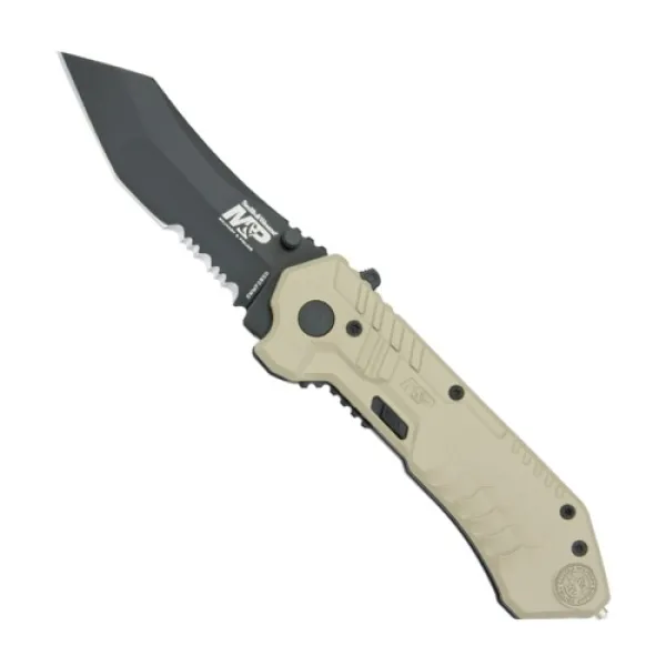 Smith and Wesson M&p Assist Blk-des Camo-pu-ser Knives MP2BSD